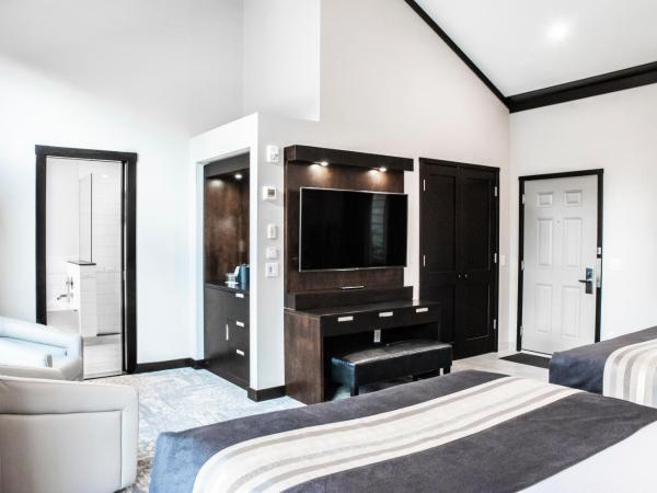 Charltons Banff : photo 9 de la chambre hébergement deluxe avec 2 lits queen-size - vue sur montagne