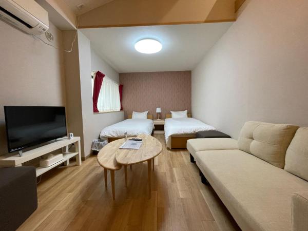 Guest House Laule'a Tennoji : photo 5 de la chambre chambre lits jumeaux supérieure