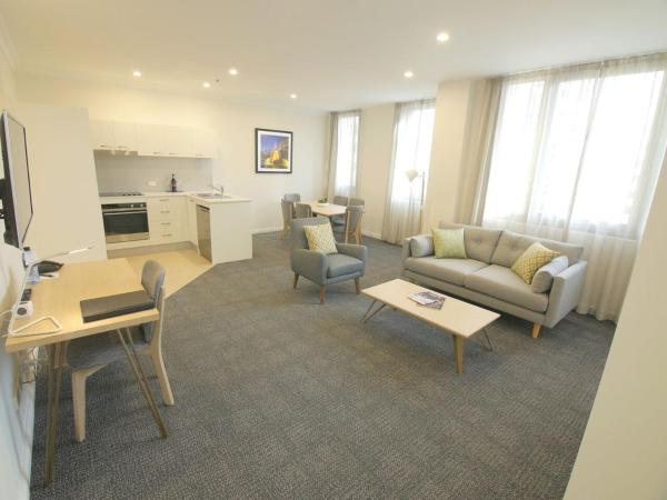 Quality Apartments Adelaide Central : photo 1 de la chambre suite 3 chambres lit king-size - non-fumeurs