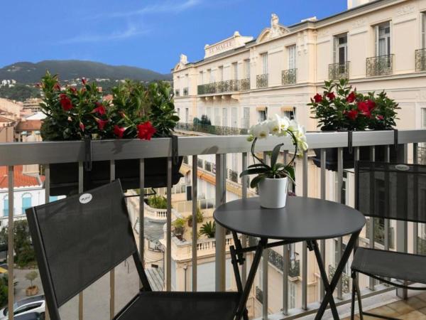 Best Western Hotel Mediterranee Menton : photo 2 de la chambre chambre double privilège