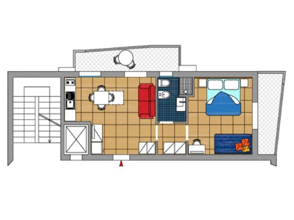 Residence Marzia : photo 2 de la chambre appartement avec balcon