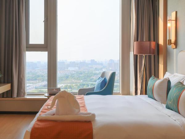 Jinling Funhome Hotel Nanjing Jiulong Lake - Nanjing South Railway Station : photo 1 de la chambre superior  executive suite with garden view