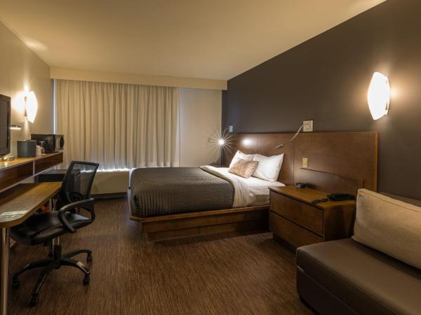 N Hôtel Québec : photo 1 de la chambre chambre lit queen-size - accessible aux personnes à mobilité réduite