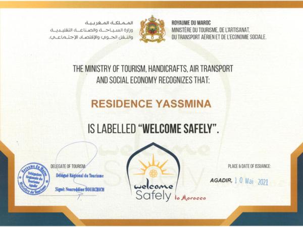 Residence Yasmina Agadir : photo 9 de la chambre appartement avec balcon