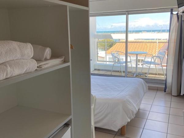 Hotel Bord A Bord : photo 3 de la chambre chambre double avec balcon - vue sur mer