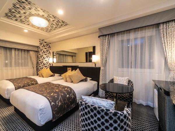 APA Hotel Namba Shinsaibashi Nishi : photo 4 de la chambre chambre deluxe double ou lits jumeaux