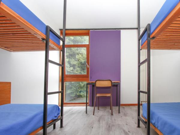 AUBERGE DE JEUNESSE DU MOULIN BLANC : photo 1 de la chambre lit simple dans dortoir pour hommes