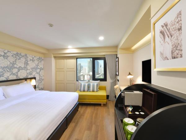 Oakwood Hotel & Residence Bangkok SHA Plus Certified : photo 1 de la chambre chambre deluxe double ou lits jumeaux