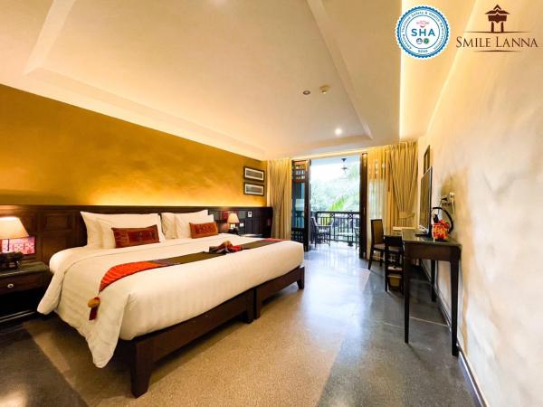 Smile Lanna Hotel : photo 5 de la chambre chambre deluxe double ou lits jumeaux