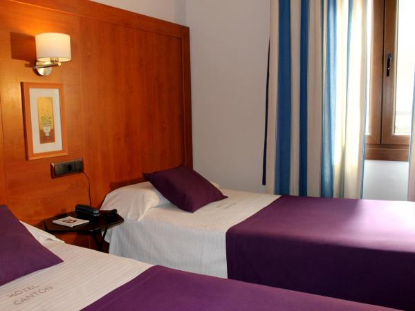 Hotel Cantón : photo 4 de la chambre chambre lits jumeaux