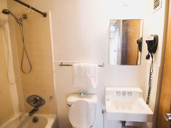 Royal Grove Waikiki : photo 6 de la chambre suite 1 chambre lit king-size avec canapé-lit et cuisine entièrement Équipée