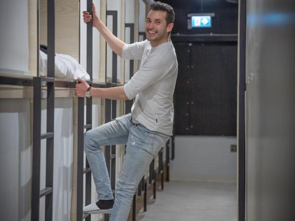 Panda Pod Hotel : photo 5 de la chambre capsule privée - capsule supérieure