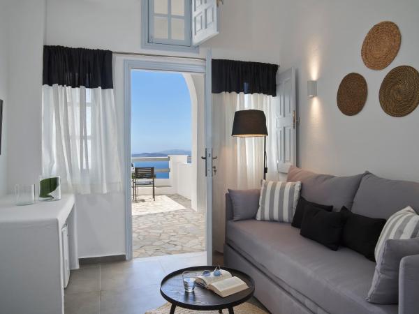 Mr and Mrs White Santorini : photo 7 de la chambre chambre supérieure - vue sur mer