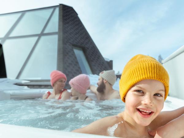 Glass Resort : photo 7 de la chambre appartement glass premium avec sauna et jacuzzi chauffé