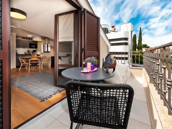 Sunset Residence Rovinj : photo 2 de la chambre studio avec balcon