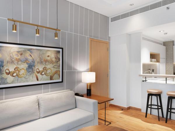 Adagio Premium The Palm : photo 10 de la chambre hébergement 1 chambre avec balcon - accès plage privée