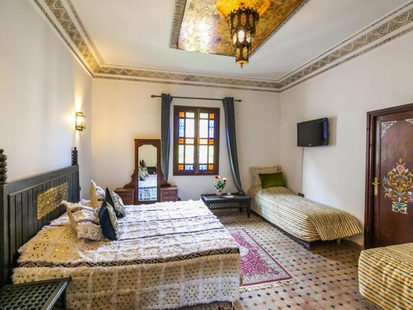 Riad Jardin Chrifa : photo 1 de la chambre chambre quadruple - vue sur jardin