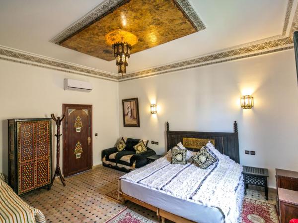 Riad Jardin Chrifa : photo 3 de la chambre chambre quadruple - vue sur jardin