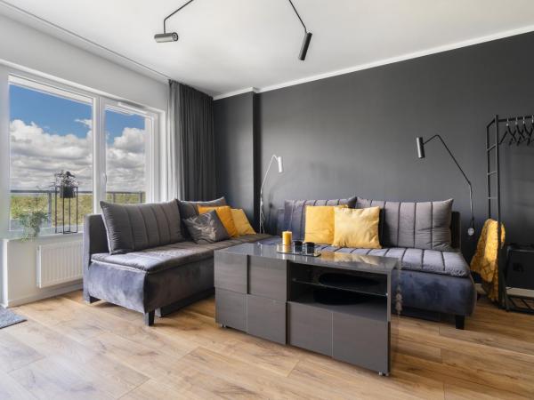 Apartamenty Baltica Towers Modern White&Black : photo 2 de la chambre appartement supérieur