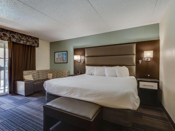Club Hotel Nashville Inn & Suites : photo 1 de la chambre chambre lit king-size deluxe avec balcon/terrasse