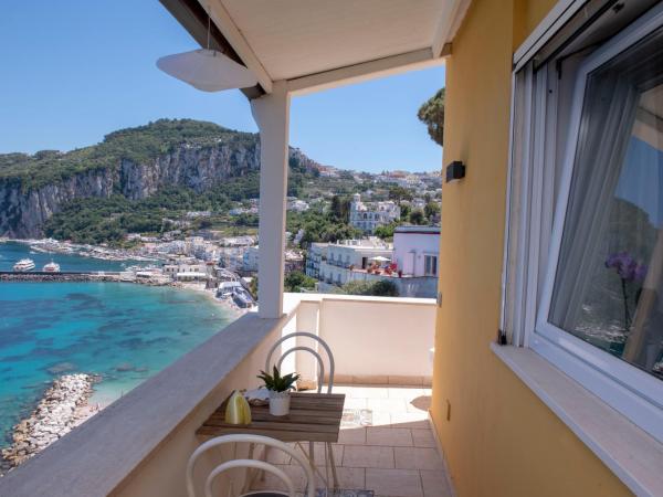 B&B Punta Vivara : photo 4 de la chambre chambre double - vue sur mer