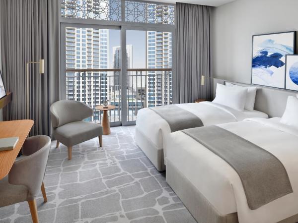Vida Creek Harbour : photo 2 de la chambre city view deluxe room king - free shuttle to dubai mall & la mer beach