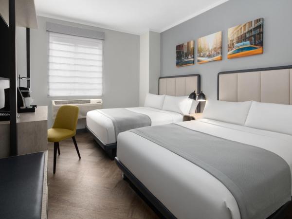 Citadines Connect Fifth Avenue New York : photo 2 de la chambre chambre premier avec 2 lits doubles