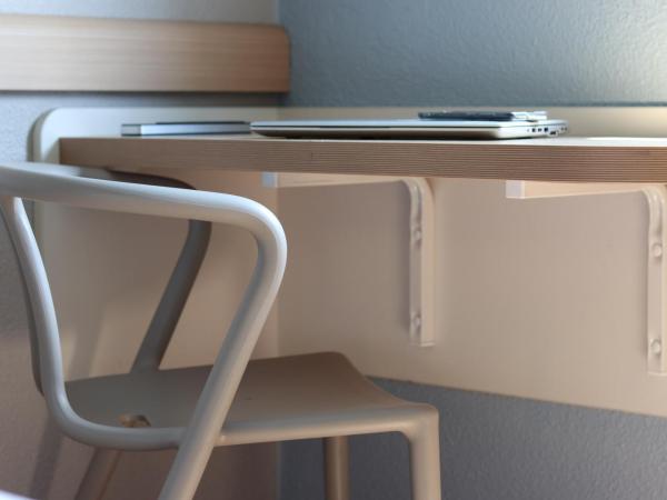 ibis Budget Paris La Villette 19ème : photo 9 de la chambre chambre avec 1 lit queen-size et 1 lit superposé