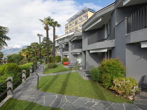 Hotel Stella SA : photo 7 de la chambre chambre double ou lits jumeaux design - vue sur lac