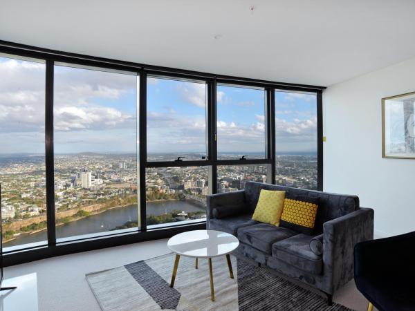 Brisbane Skytower by CLLIX : photo 1 de la chambre appartement sky high avec 2 chambres et 2 salles de bains (4 personnes)