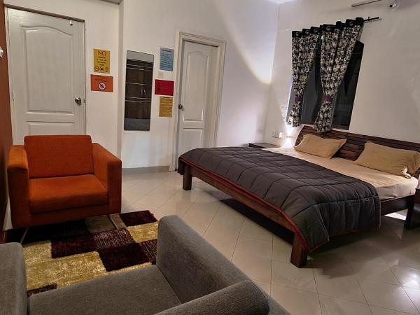 Hostel Lifespace- Garden Bungalow with Pods, CoWork & Cafe : photo 8 de la chambre chambre lit king-size deluxe