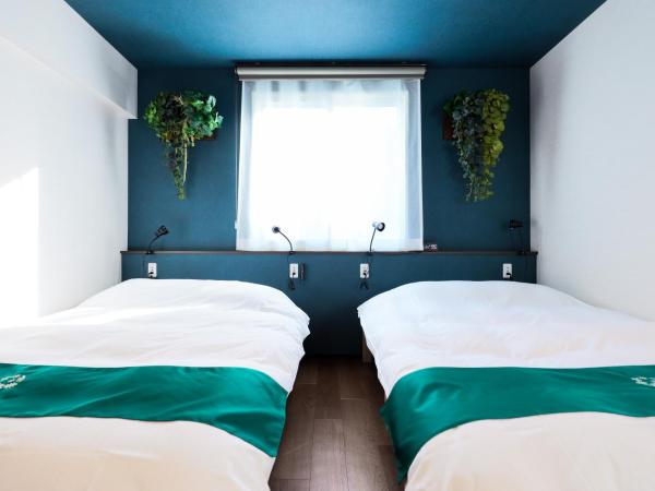 Hotel Potmum Sapporo : photo 9 de la chambre chambre lits jumeaux deluxe