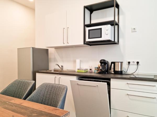 Pension Mozart - Newly Renovated : photo 5 de la chambre appartement deluxe avec cuisine - vue diverses