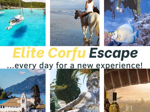 Elite Corfu Sea View Rooms : photo 2 de la chambre chambre double ou lits jumeaux - vue sur mer