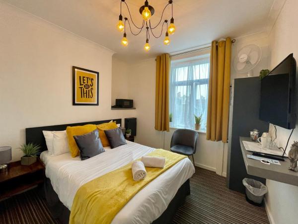 Brighton Black Hotel & Hot Tubs : photo 7 de la chambre chambre double deluxe
