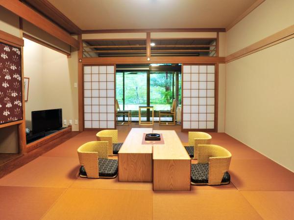 Ryokan Nenrinbo : photo 4 de la chambre chambre de style japonais de luxe avec baignoire extérieure – annexe