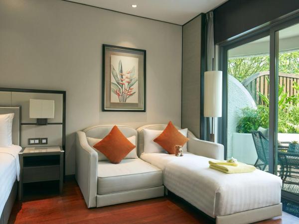 Shangri-La Singapore : photo 4 de la chambre hébergement familial lit king-size deluxe avec terrasse - aile jardin