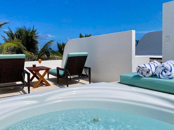 Cabanas Tulum- Beach Hotel & Spa : photo 4 de la chambre hébergement avec toit-terrasse - côté plage 