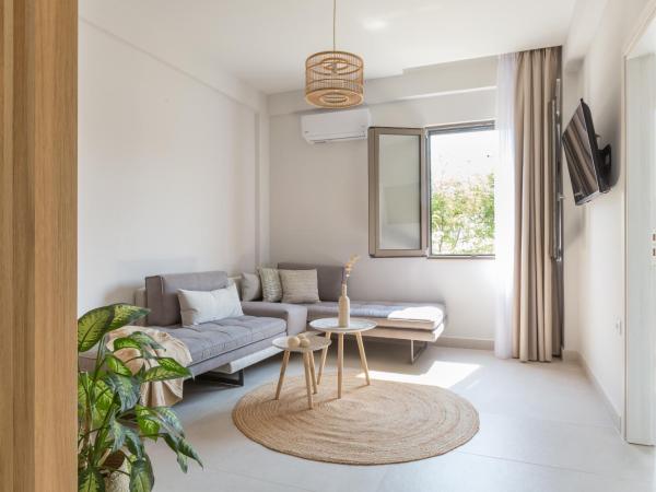 Calmare suites : photo 4 de la chambre suite deluxe avec lit king-size