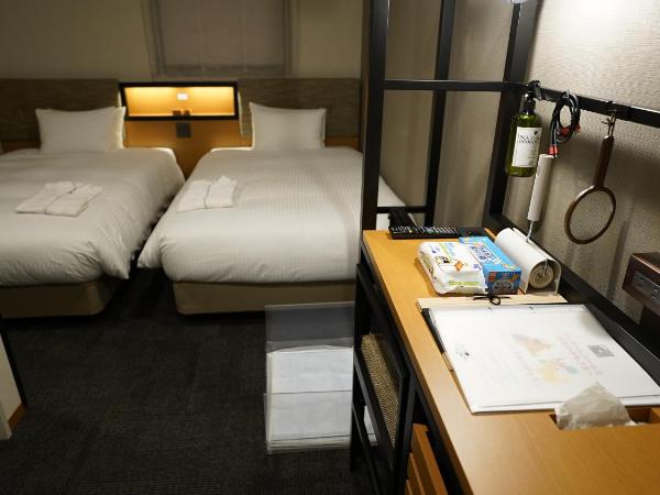 ICI HOTEL Asakusabashi : photo 5 de la chambre chambre lits jumeaux - non-fumeurs - 1 chien admis