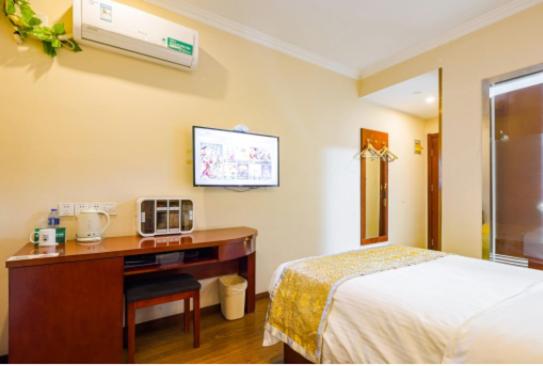 GreenTree Inn JiangSu SuZhou SuZhouLeYuan TianPing College Business Hotel : photo 3 de la chambre chambre simple - citoyens de chine continentale