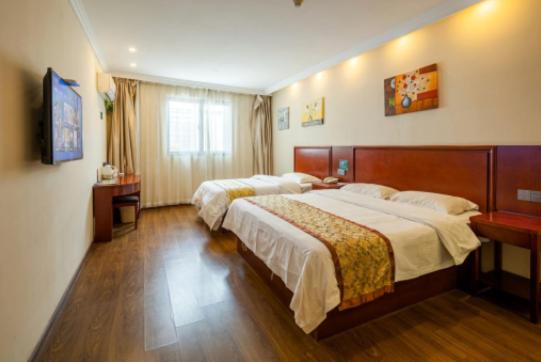 GreenTree Inn JiangSu SuZhou SuZhouLeYuan TianPing College Business Hotel : photo 3 de la chambre citoyens de chine continentale - chambre familiale