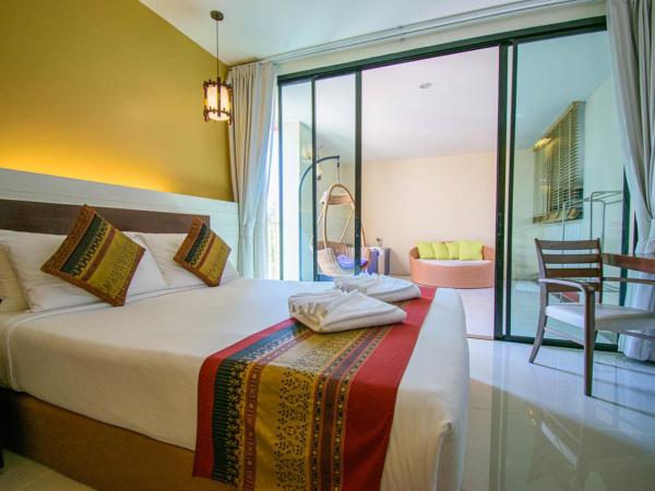 Kiang Haad Beach Hua Hin : photo 8 de la chambre chambre lit queen-size avec baignoire spa