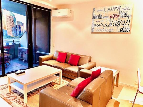 AKOM AT Docklands : photo 10 de la chambre two-bedroom apartment with views and two bathrooms - getaway