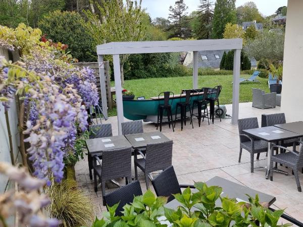 L'Escale Evel Er Gêr : photo 8 de la chambre chambre double avec vue sur la mer et le jardin
