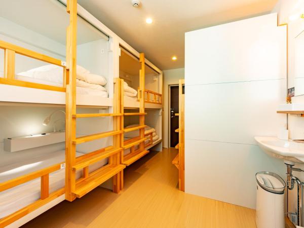 plat hostel keikyu sapporo sky : photo 1 de la chambre lit dans dortoir 6 lits