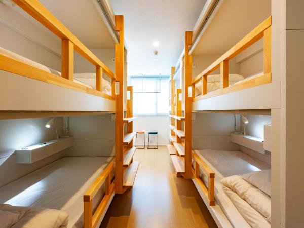 plat hostel keikyu sapporo sky : photo 6 de la chambre lit dans dortoir 6 lits