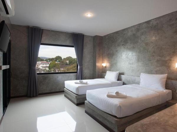 Ritsurin Boutique Hotel - โรงแรมริทสุริน บูติค : photo 1 de la chambre chambre lits jumeaux avec balcon