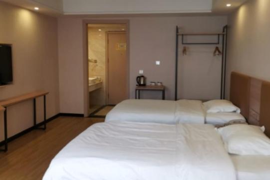 GreenTree Inn Chengdu high-tech Development West Zone Shidai Tian Street Express Hotel : photo 2 de la chambre chambre lits jumeaux standard - citoyens chinois continentaux