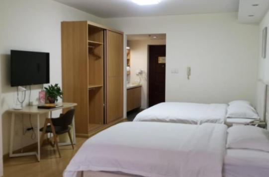 GreenTree Inn Chengdu high-tech Development West Zone Shidai Tian Street Express Hotel : photo 2 de la chambre citoyens de chine continentale - chambre familiale